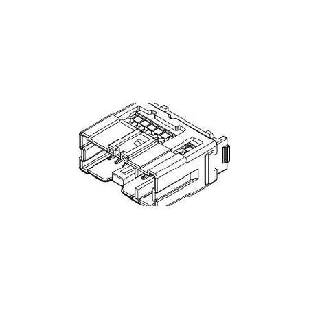 Molex Rectangular Power Connector, 16 Contact(S), Male, Plug 352821610